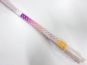 大特価品　未使用品　正絹　夏手組帯締め